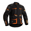 Μπουφάν μηχανής Lindstrands Sunne Black/Orange