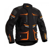 Μπουφάν μηχανής Lindstrands Sunne Black/Orange thumb
