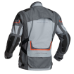 Μπουφάν μηχανής Lindstrands Myrvik Light Grey/Black/Orange thumb