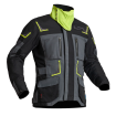 Μπουφάν μηχανής Lindstrands Myrvik Grey/Black/Yellow thumb