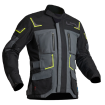 Μπουφάν μηχανής Lindstrands Myrvik Grey/Black/Yellow thumb