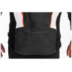 Δερμάτινο μπουφάν μηχανής Lindstrands Sanden Black/White thumb