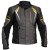 Μπουφάν μηχανής Lindstrands Sandvik Black/Оrange