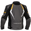 Μπουφάν μηχανής Lindstrands Sandvik Black/Оrange thumb