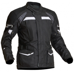 Μπουφάν μηχανής Lindstrands Transtrands Black/White Μπουφάν μηχανής Lindstrands Transtrands Black/White