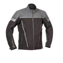 Μπουφάν μηχανής Lindstrands Bydalen Black/Steel Grey