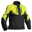 Γυναικείο υφασμάτινο μπουφάν μηχανής Lindstrands Halden Black/Yellow thumb