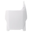 Number Plate μάσκα εμπρός RACETECH Honda CRF 450 R (PE05) White thumb