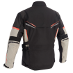 Μπουφάν μηχανής Lindstrands Sylarna Black/Light Grey thumb