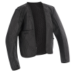 Μπουφάν μηχανής Lindstrands Sylarna Black/Light Grey thumb