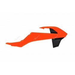 Πλαστικά καλύμματα ψυγείου μηχανής RACETECH KTM 350 SX-F Orange/Black Πλαστικά καλύμματα ψυγείου μηχανής RACETECH KTM 350 SX-F Orange/Black