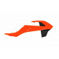 Πλαστικά καλύμματα ψυγείου μηχανής RACETECH KTM 350 SX-F Orange/Black thumb