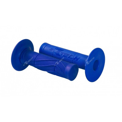 Χειρολαβές Motocross RACETECH Half Waffle Blue
