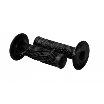 Χειρολαβές Motocross RACETECH Half Waffle Black