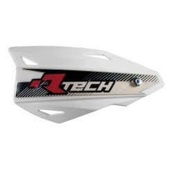 Προστατευτικές χούφτες μηχανής RACETECH Vertigo White