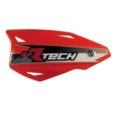 Προστατευτικές χούφτες μηχανής RACETECH Vertigo Red