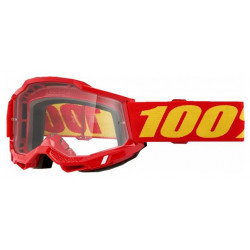 Μάσκα motocross 100% ACCURI 2 RED CLEAR Μάσκα motocross 100% ACCURI 2 RED CLEAR
