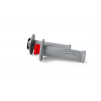 Χειρολαβές μοτοσυκλέτας RACETECH R20 Lock On Grips Wave Grey