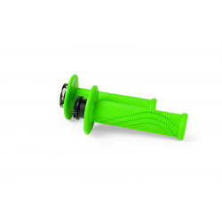 Χειρολαβές μοτοσυκλέτας RACETECH R20 Lock On Grips Wave Neon Green Χειρολαβές μοτοσυκλέτας RACETECH R20 Lock On Grips Wave Neon Green