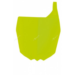 Number Plate μάσκα εμπρός RACETECH Yamaha YZ125 Neon Yellow