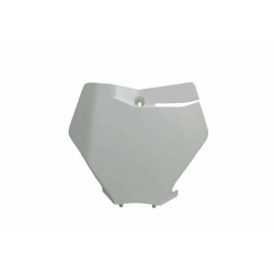 Number Plate μάσκα εμπρός RACETECH KTM 250 SX White 