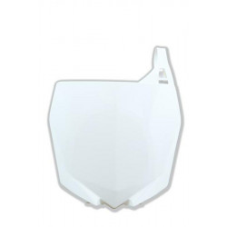 Number Plate μάσκα εμπρός RACETECH Husqvarna/Yamaha White Number Plate μάσκα εμπρός RACETECH Husqvarna/Yamaha White