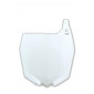 Number Plate μάσκα εμπρός RACETECH Husqvarna/Yamaha White thumb