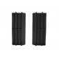 Πλαστικά καλύμματα ψυγείου RACETECH Black thumb