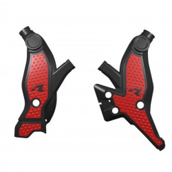Προστασία πλαισίου μοτοσυκλέτας RACETECH T7 Revolution Yamaha Black/Red