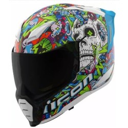 Κράνος μηχανής ICON Ultraflite Doodle 3 MIPS® BL FULL FACE