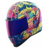 Κράνος μηχανής ICON Airform™ Scatterbrain MIPS® Purple/Multi FULL FACE