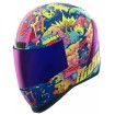 Κράνος μηχανής ICON Airform™ Scatterbrain MIPS® Purple/Multi FULL FACE thumb