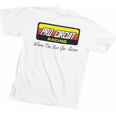 Κοντομάνικο μπλουζάκι PROCIRCUIT THIRT-ORIG. LOGO White XL