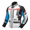 Μπουφάν μηχανής SECA ARRAKIS III GREY/BLUE/RED thumb