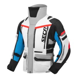 Μπουφάν μηχανής SECA ARRAKIS III GREY/BLUE/RED