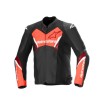 Δερμάτινο μπουφάν μηχανής ALPINESTARS Faster v3 Airflow BLK/RED thumb