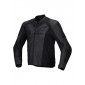 Δερμάτινο μπουφάν μηχανής ALPINESTARS Faster v3 Airflow BLK/BLK thumb
