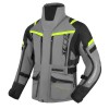 Μπουφάν μηχανής SECA ARRAKIS III TITANIUM/NEON YELLOW