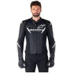 Δερμάτινο μπουφάν μηχανής ALPINESTARS Faster v3 Airflow BLK/White Δερμάτινο μπουφάν μηχανής ALPINESTARS Faster v3 Airflow BLK/White thumb