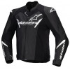 Δερμάτινο μπουφάν μηχανής ALPINESTARS Faster v3 Airflow BLK/White