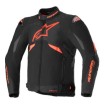 Μπουφάν μηχανής ALPINESTARS T-GP R V3 BLACK/FLUO RED thumb