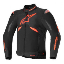 Μπουφάν μηχανής ALPINESTARS T-GP R V3 BLACK/FLUO RED