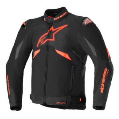 Μπουφάν μηχανής ALPINESTARS T-GP R V3 BLACK/FLUO RED