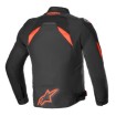 Μπουφάν μηχανής ALPINESTARS T-GP R V3 BLACK/FLUO RED thumb