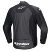 Δερμάτινο μπουφάν μηχανής ALPINESTARS Faster V3 BLACK/WHITE thumb