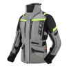 Γυναικείο υφασμάτινο μπουφάν μηχανής SECA ARRAKIS III TITANIUM/NEON YELLOW