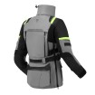 Γυναικείο υφασμάτινο μπουφάν μηχανής SECA ARRAKIS III TITANIUM/NEON YELLOW thumb