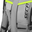 Γυναικείο υφασμάτινο μπουφάν μηχανής SECA ARRAKIS III TITANIUM/NEON YELLOW thumb