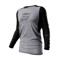 Μπλούζα motocross SHOT Contact Speck Black/Grey