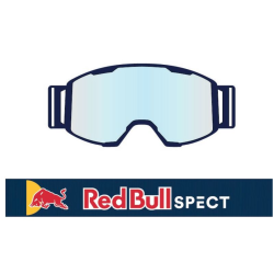 Μάσκα motocross Spect Red Bull Strive Double lens Blue clear